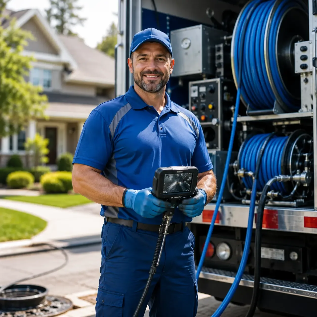 Local outdoor drain cleaning specialists in Thornburg, IA